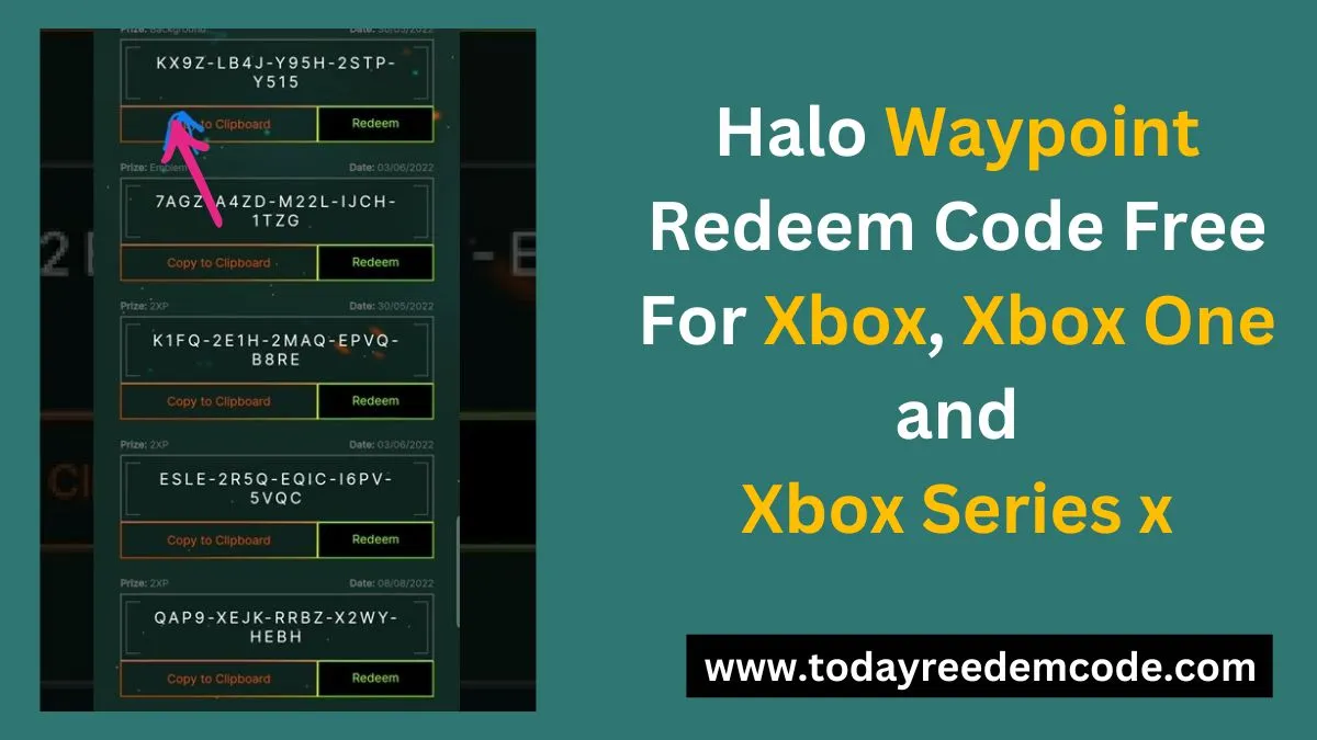 Halo Waypoint Redeem Code Free