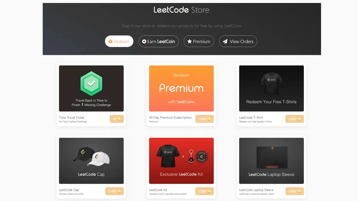 How to Get Leetcode Goodies