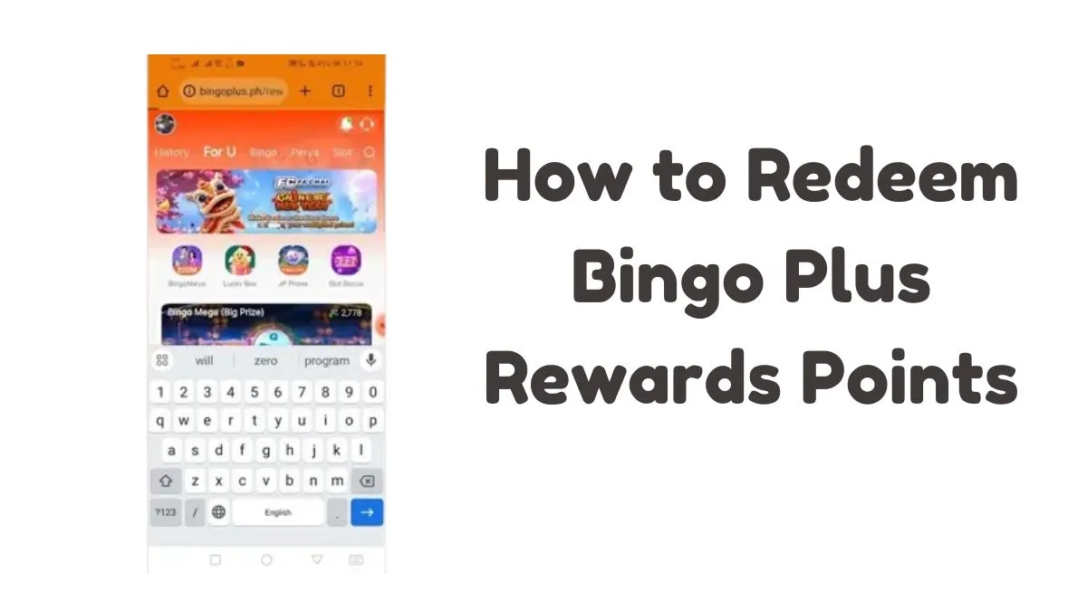 How to Redeem Bingo Plus Rewards Points