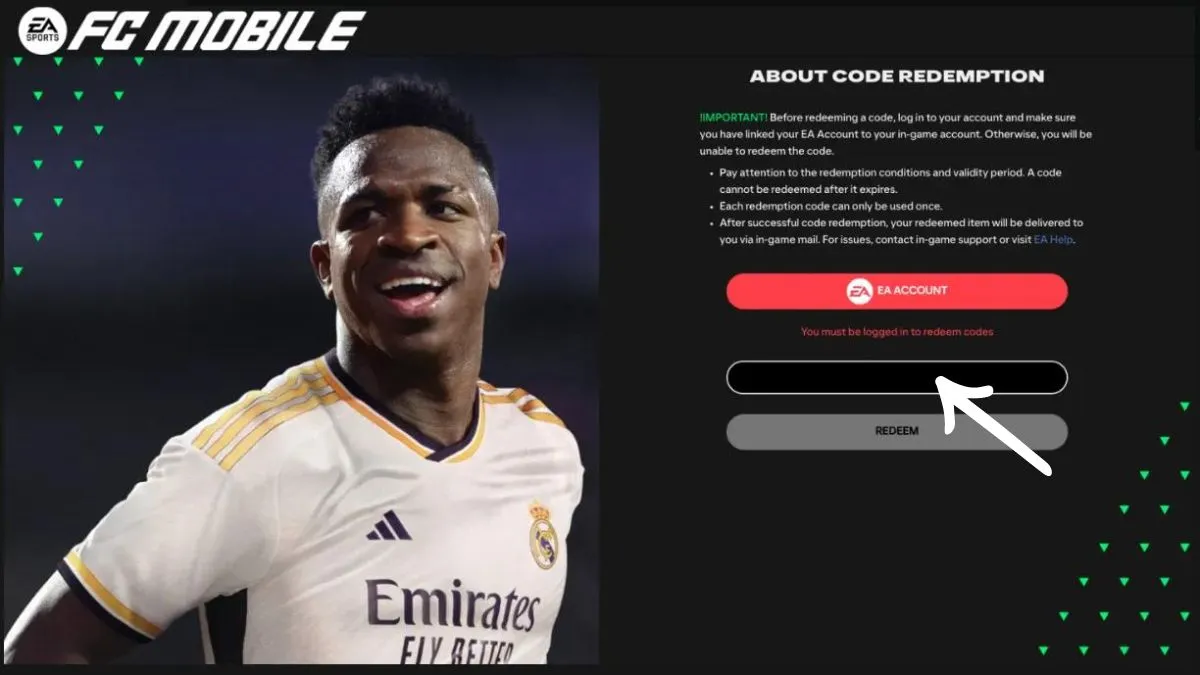 How to Redeem Code in FC Mobile