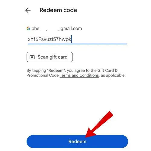 140 Rs Google Play Redeem Code