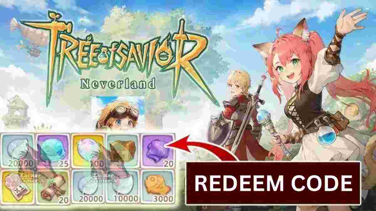 Tree of Savior Neverland Redeem Code