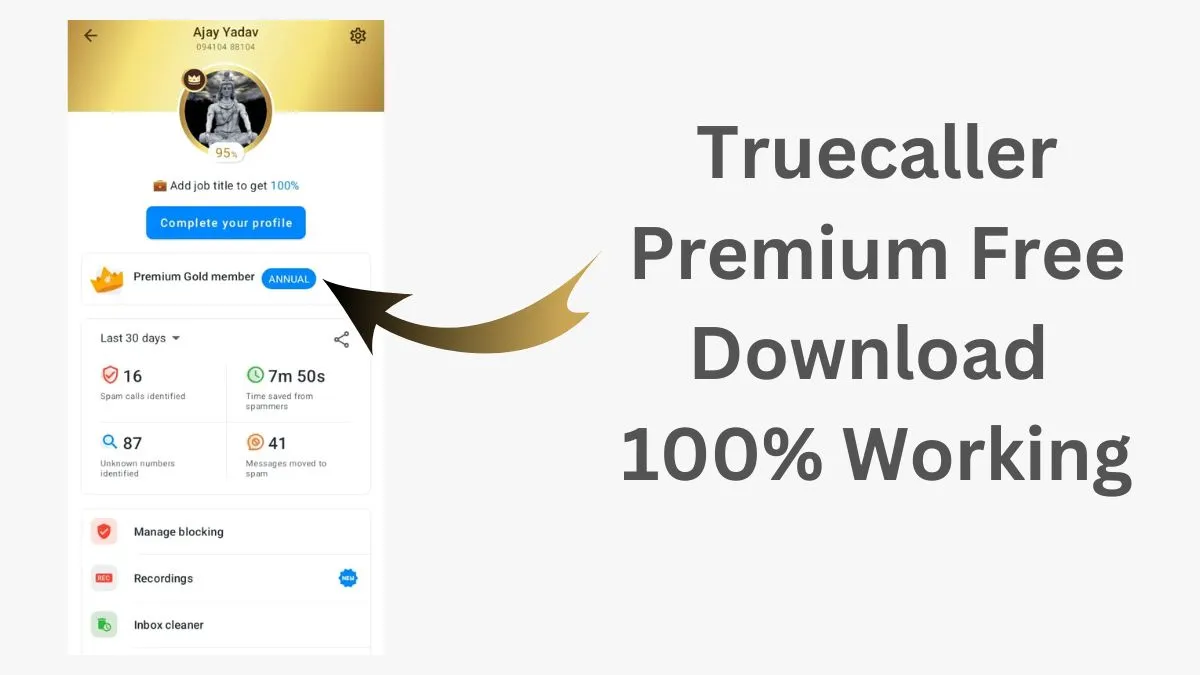 Truecaller Premium Free