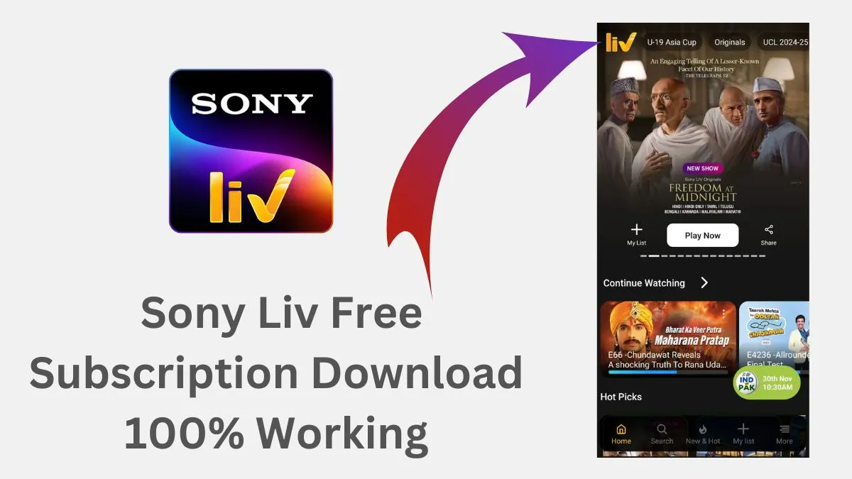 Sony Liv Free Subscription